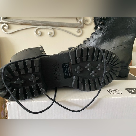 Franco Sarto rabbit fur boots - Picture 2 of 4